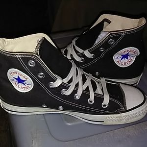 All-Star Converse Black Chuck Taylor's Size 6